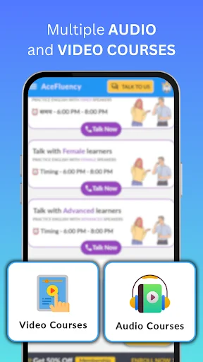 Ace Fluency ڈاؤن لوڈ کریں – انگریزی بولنے کی پریکٹس ایپ - Screenshot 14