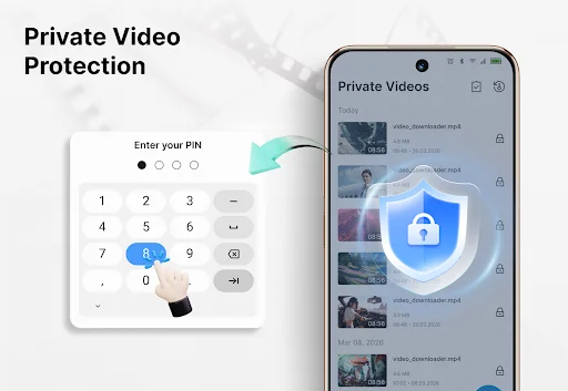All Video Downloader ڈاؤن لوڈ کریں – ایچ ڈی ویڈیوز مفت حاصل کریں - Screenshot 3