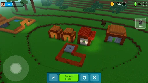 Block Craft 3D ڈاؤن لوڈ کریں – تخلیقی بلڈنگ گیم - Screenshot 21