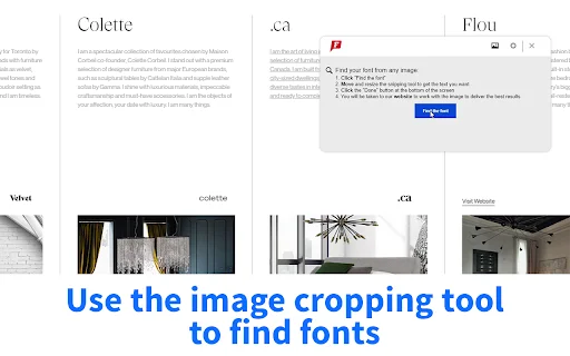 Font Identifier by WhatFontIs ڈاؤن لوڈ کریں – کسی بھی ویب سائٹ سے فونٹس پہچانیں - Screenshot 5