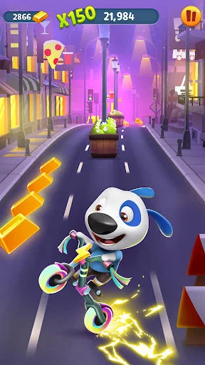 Talking Tom Gold Run ڈاؤن لوڈ کریں – بہترین لامتناہی رننگ گیم - Screenshot 3