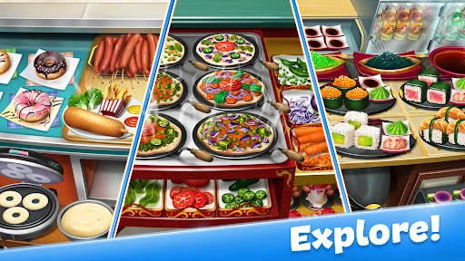 Cooking Fever ڈاؤن لوڈ کریں – مزیدار کھانے پکانے کا بہترین گیم - Screenshot 2