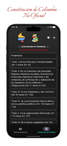 کولمبیا کا آئین ڈاؤن لوڈ کریں – قانونی حقوق اور بنیادی قوانین - Screenshot 5