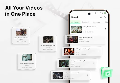 All Video Downloader ڈاؤن لوڈ کریں – ایچ ڈی ویڈیوز مفت حاصل کریں - Screenshot 6