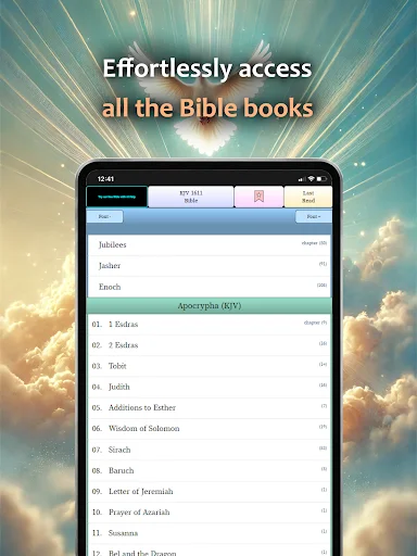 Jubilees, Jasher, Enoch, Bible ڈاؤن لوڈ کریں – مکمل بائبل مطالعہ - Screenshot 13