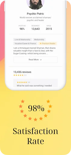 LifeReader Psychics & Tarot ڈاؤن لوڈ کریں – ماہر نفسیات اور ٹیرو ریڈرز - Screenshot 10