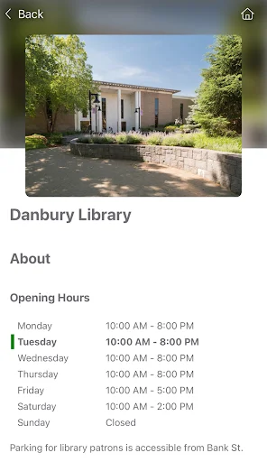 Danbury Library ایپ ڈاؤن لوڈ کریں – کتابوں کی تلاش اور اکاؤنٹ کا انتظام - Screenshot 12