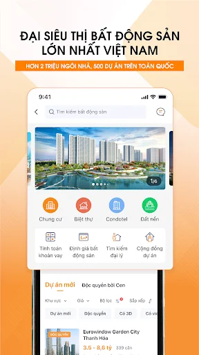 Cenhomes.vn تازہ ترین ڈاؤن لوڈ کریں – 4.0 رئیل اسٹیٹ ایپ - Screenshot 2