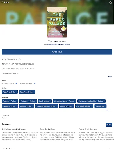 El Paso Public Libraries ڈاؤن لوڈ کریں – اینڈرائیڈ کے لیے بہترین لائبریری ایپ - Screenshot 16