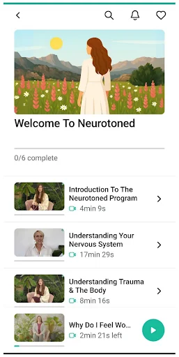 Neurotoned ڈاؤن لوڈ کریں – ذہنی سکون اور بہتری کے لیے بہترین ایپ - Screenshot 7