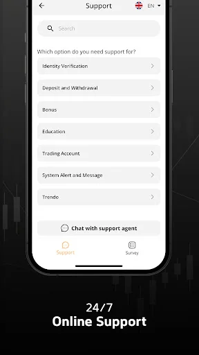 TrendoEx ڈاؤن لوڈ کریں – کرپٹو، فاریکس اور گولڈ ٹریڈنگ اب آسان - Screenshot 7