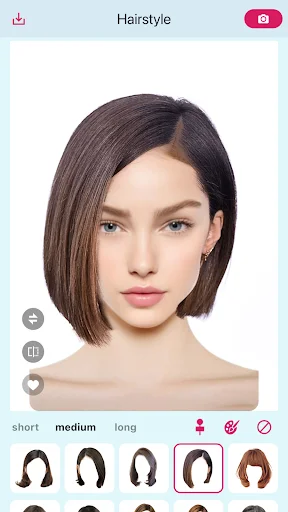 Hairstyle Try On – AI Haircut ڈاؤن لوڈ کریں – ورچوئل ہیئر اسٹائلنگ مفت - Screenshot 8