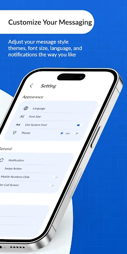 Messages – SMS & Chat Manager ڈاؤن لوڈ کریں – محفوظ اور تیز چیٹنگ - Screenshot 5