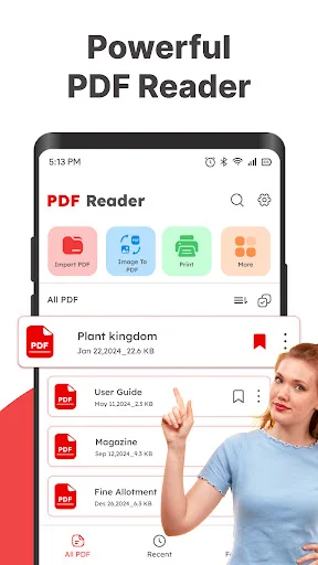 PDF Editor, Reader & Scanner ڈاؤن لوڈ کریں – پی ڈی ایف ایڈیٹنگ اب آسان - Screenshot 2