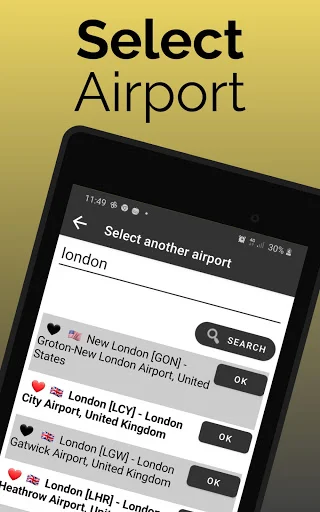 Bristol Airport Flight Info ڈاؤن لوڈ کریں – براہ راست پروازیں - Screenshot 9