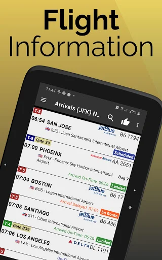 Baltimore Airport BWI ڈاؤن لوڈ کریں – پروازوں کی معلومات حاصل کریں - Screenshot 13