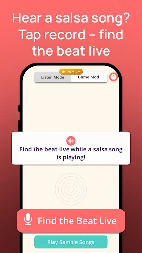 Dancetime – Salsa Beat Finder ڈاؤن لوڈ کریں – رقص کی تھاپ سمجھیں - Screenshot 6