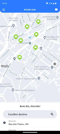 RodaFlash ڈاؤن لوڈ کریں – تیز اور محفوظ نیویگیشن ایپ - Screenshot 1