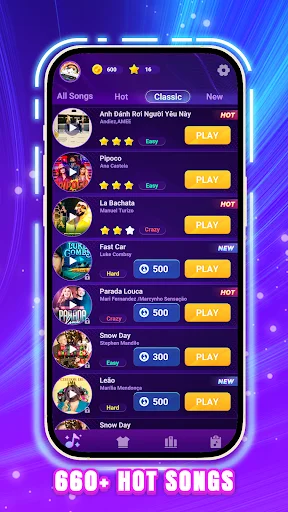 Beat Tiles 2: Piano Master ڈاؤن لوڈ کریں – بہترین میوزک گیم - Screenshot 19