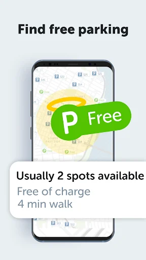 SpotAngels پارکنگ ایپ ڈاؤن لوڈ کریں – مفت پارکنگ اور ڈیلز - Screenshot 1