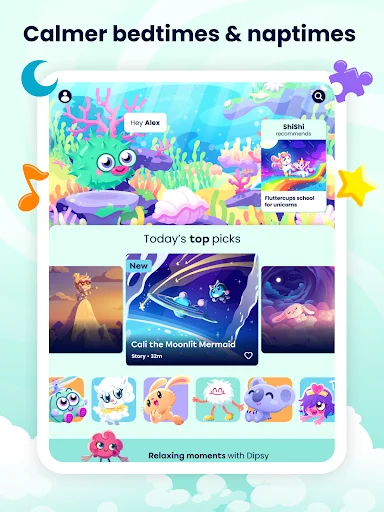 Moshi Kids ڈاؤن لوڈ کریں – بچوں کے لیے بہترین نیند اور کہانیاں - Screenshot 9