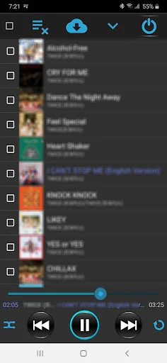 Music Player: Folder Music+ ڈاؤن لوڈ کریں – بہترین آف لائن اور کلاؤڈ میوزک پلیئر - Screenshot 7