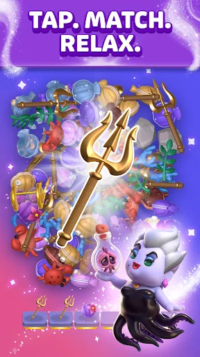 Disney Magic Match 3D ڈاؤن لوڈ کریں – دلچسپ ڈزنی پزل گیم - Screenshot 4