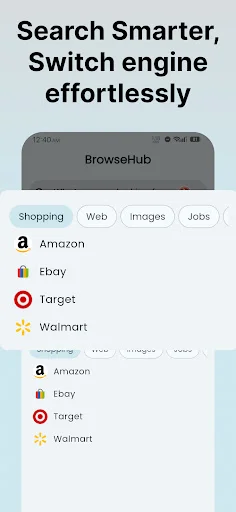 Browsehub: Private Browser ڈاؤن لوڈ کریں – تیز اور محفوظ براؤزنگ - Screenshot 3