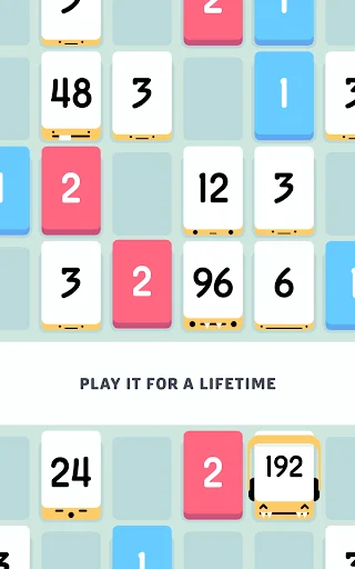 Threes! ڈاؤن لوڈ کریں – لت لگانے والی بہترین پزل گیم مفت - Screenshot 10