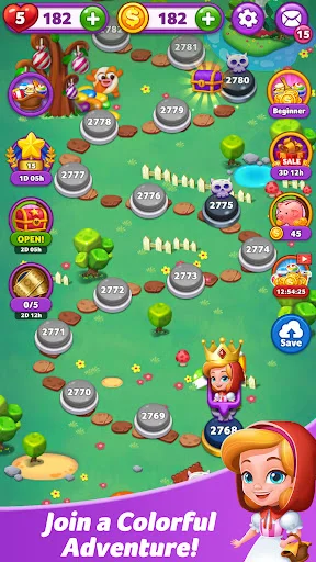 Lollipop: Sweet Taste Match 3 ڈاؤن لوڈ کریں – بہترین پزل گیم - Screenshot 23