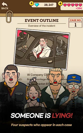 Detective S: Mystery Puzzle ڈاؤن لوڈ کریں – بہترین جاسوسی گیم - Screenshot 10