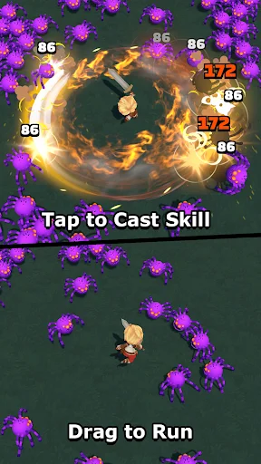 Tiny Fantasy: Epic Action RPG ڈاؤن لوڈ کریں – بہترین ہیک اینڈ سلیش گیم - Screenshot 3