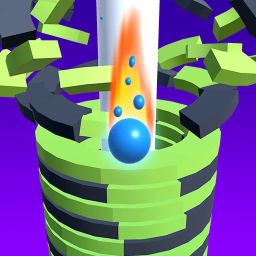 Drop Stack Ball – Helix Crash ڈاؤن لوڈ کریں – مفت آرکیڈ گیم