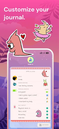 Voidpet Garden ڈاؤن لوڈ کریں – ذہنی سکون اور موڈ ٹریکنگ کے لیے بہترین ایپ - Screenshot 4