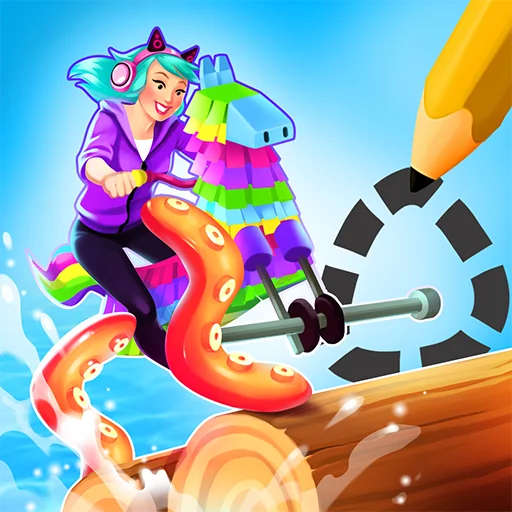 Scribble Rider ڈاؤن لوڈ کریں – ڈرائنگ اور ریسنگ کا بہترین موبائل گیم