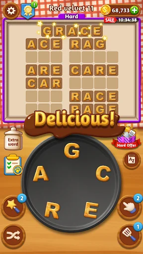 Word Cookies ڈاؤن لوڈ کریں – دماغی تربیت اور ذخیرہ الفاظ کے لیے بہترین گیم - Screenshot 2