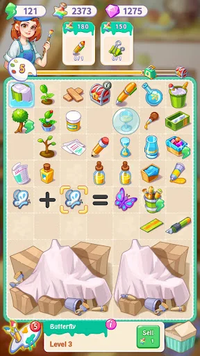 Merge Artist ڈاؤن لوڈ کریں – بہترین پزل اور انضمام کا کھیل - Screenshot 4