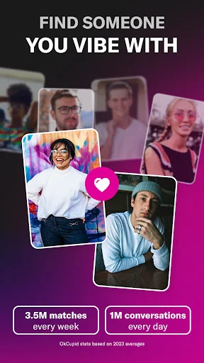 OkCupid ڈاؤن لوڈ کریں – نئے لوگوں سے ملنے اور ڈیٹنگ کے لیے بہترین ایپ - Screenshot 1