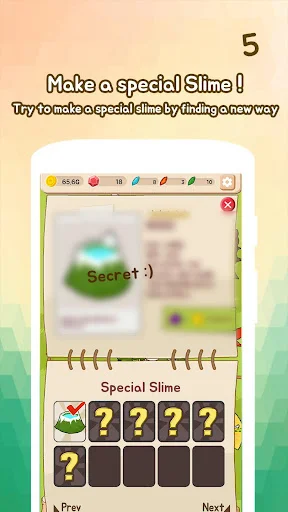 Slime Evolution ڈاؤن لوڈ کریں – پیارے سلائمز کی دیکھ بھال کریں - Screenshot 5
