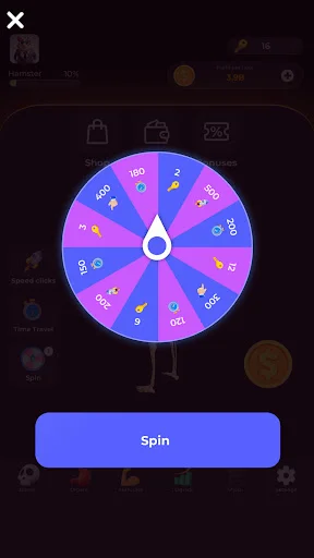 Hamster Clicker Earn Coins ڈاؤن لوڈ کریں – مفت سکے حاصل کریں - Screenshot 7