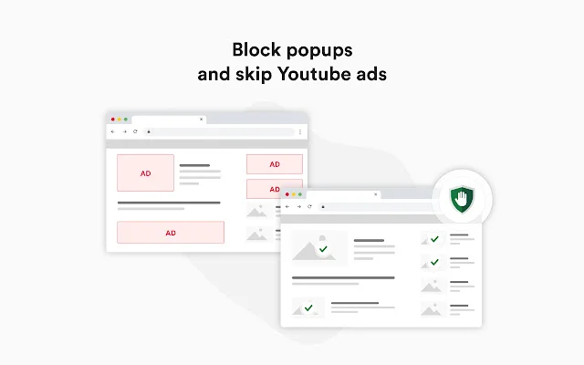 Ad Block One ڈاؤن لوڈ کریں – یوٹیوب اور ویب سائٹس کے لیے بہترین ایڈ بلاکر - Screenshot 1