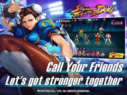 Street Fighter Duel ڈاؤن لوڈ کریں – بہترین Idle RPG گیم - Screenshot 13