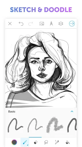 Picsart Color ایپ ڈاؤن لوڈ کریں – بہترین ڈیجیٹل ڈرائنگ اور پینٹنگ - Screenshot 4