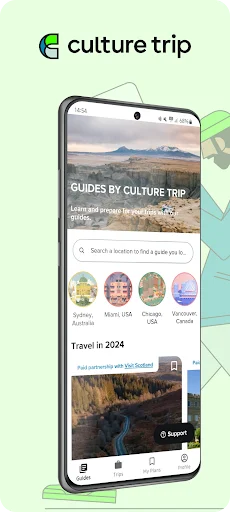 Culture Trip: Book Travel ڈاؤن لوڈ کریں – بہترین ٹریول گائیڈ - Screenshot 1