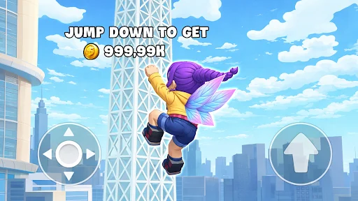 Climb & Jump: Obby 3D Tower ڈاؤن لوڈ کریں – بہترین 3D پلیٹ فارمر گیم - Screenshot 5