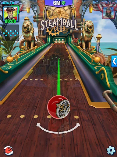 Bowling Crew ڈاؤن لوڈ کریں – بہترین تھری ڈی بولنگ گیم - Screenshot 17