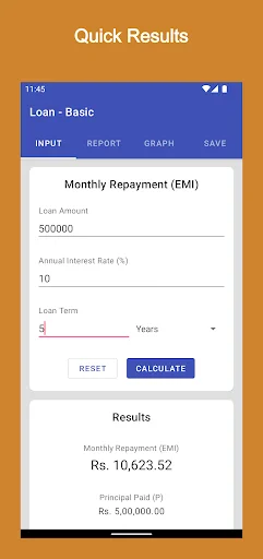 Financial Calculator India ڈاؤن لوڈ کریں – بہترین مالیاتی ٹولز - Screenshot 3