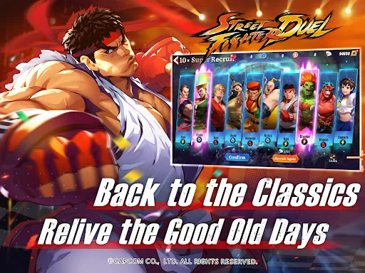 Street Fighter Duel ڈاؤن لوڈ کریں – بہترین Idle RPG گیم - Screenshot 12