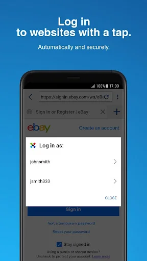Sticky Password Manager ڈاؤن لوڈ کریں – محفوظ پاس ورڈ کا انتظام - Screenshot 3