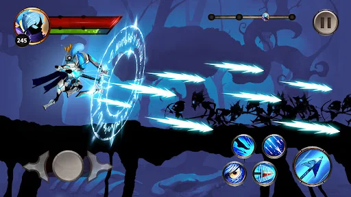 Stickman Legends Offline ڈاؤن لوڈ کریں – بہترین شیڈو فائٹ RPG - Screenshot 1